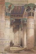 Alma-Tadema, Sir Lawrence David Roberts,Portico of the Temple of Isis at Philae (mk23) oil